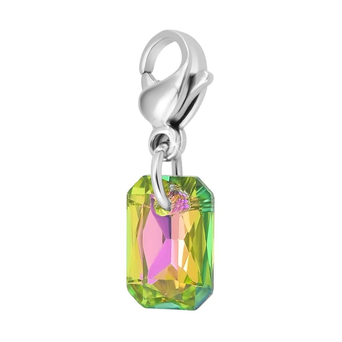 So Charm Bijoux Charms Et Perles So Charm - CH1295-VIME - Charm Rectangle Acier | Femme Charms