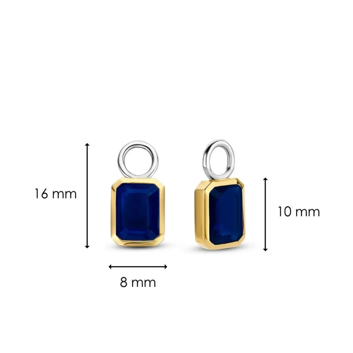 Ti Sento Charms et perles 9253BY - Argent, plaqué or | Femme Charms