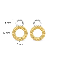 Ti Sento Charms et perles 9254SY - Argent, plaqué or | Femme Charms