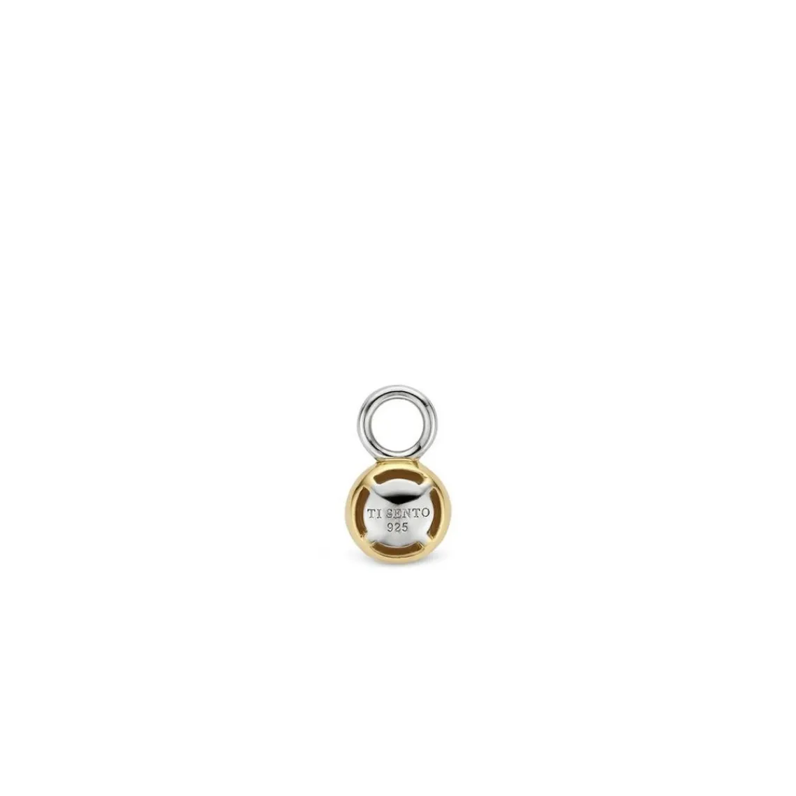 Ti Sento Charms et perles 9180ZY-H - Argent, plaqué or | Femme Boucles D'Oreilles