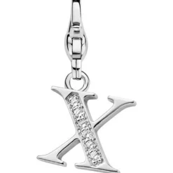 Ti Sento Charm 8366LX - Charm Lettre X | Femme Charms
