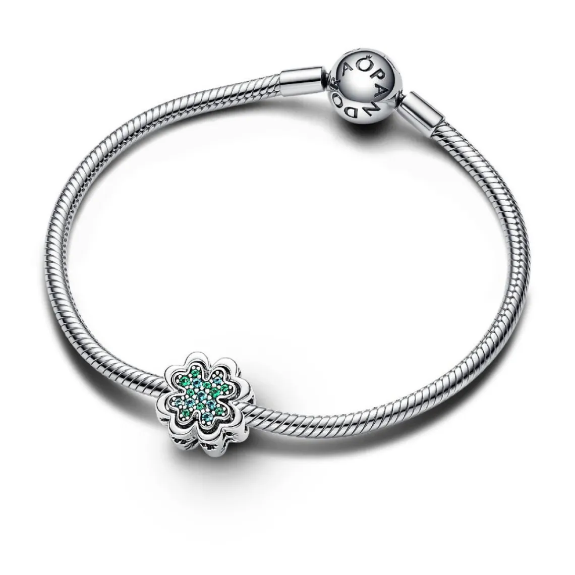 Pandora Charm Trèfle à Quatre Feuilles Séparable | Femme Charms