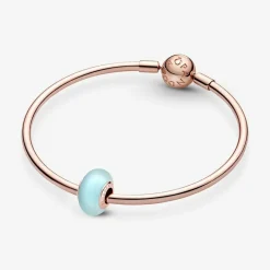 Pandora Charm Verre de Murano Bleu Mat Colours | Femme Charms