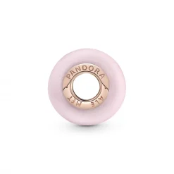 Pandora Charm Verre de Murano Rose Mat Colours | Femme Charms