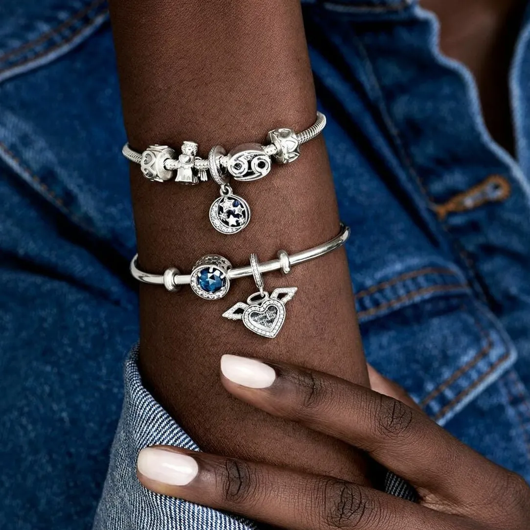 Pandora Charm Zodiaque Cancer Signe Astrologique | Femme Charms