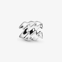 Pandora Charm Zodiaque Verseau Signe Astrologique | Femme Charms