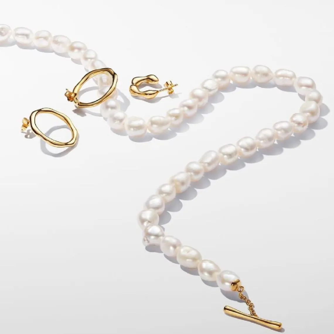 Pandora Clous d’Oreilles Cercle Organique | Femme Boucles D'Oreilles