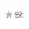 Pandora Clous d'Oreilles Flocon de Neige Timeless | Femme Boucles D'Oreilles