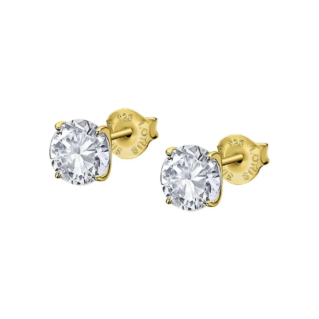 Lotus Silver Clous d'oreilles Essentials LP2005-4-5 Argent doré | Femme Boucles D'Oreilles