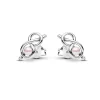 Pandora Clous d'Oreilles Nœud de l'Infini | Femme Boucles D'Oreilles