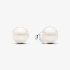 Pandora Clous d’Oreilles Perle de Culture 7 mm | Femme Boucles D'Oreilles