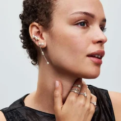 Pandora Clous d’Oreilles Perle de Culture 7 mm | Femme Boucles D'Oreilles