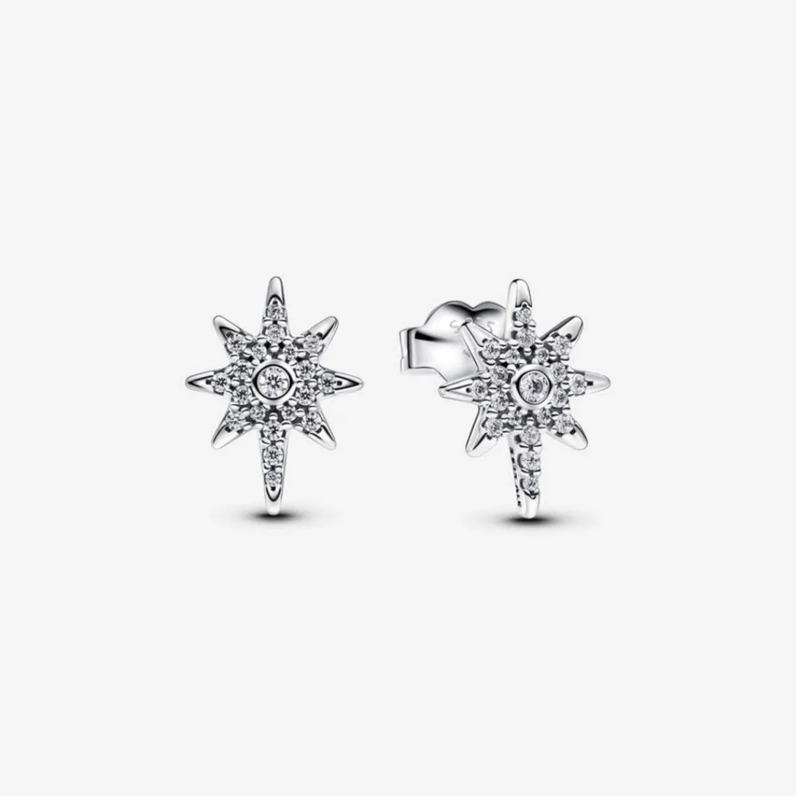 Pandora Clous d’Oreilles Étoile Polaire Scintillante | Femme Boucles D'Oreilles