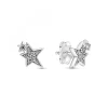 Pandora Clous d'oreilles Étoiles Asymétriques Moments | Femme Boucles D'Oreilles