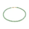 Sloya Collier Blima en pierres Aventurine | Femme Collier Et Pendentif