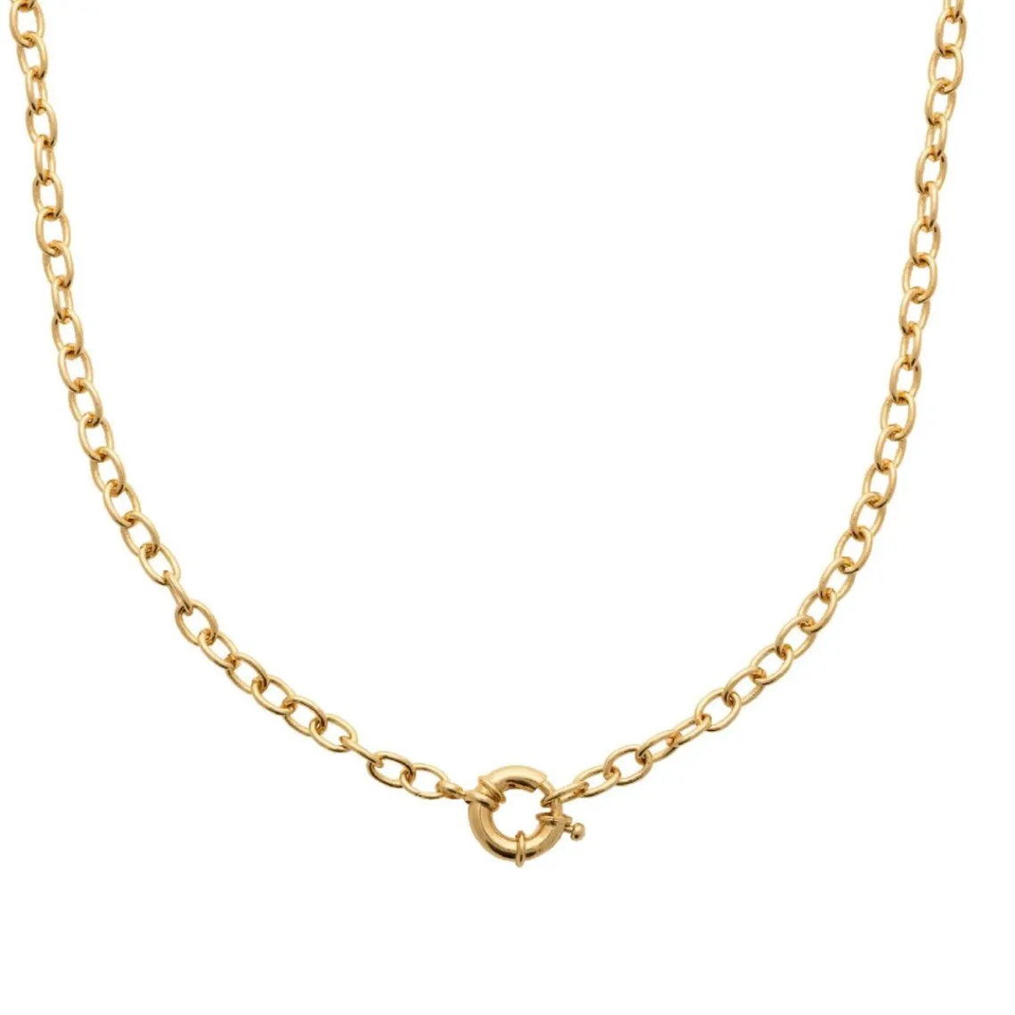 Maison de la Bijouterie Collier Chaine femme Plaqué or YUY00W4Y | Femme Collier Et Pendentif