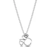 Pandora Collier Disney Silhouette de Minnie | Femme Collier Et Pendentif