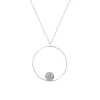 Diva Gioielli Collier Eclisse 17768-001 - Argent 925/1000 | Femme Collier Et Pendentif