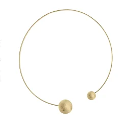 Diva Gioielli Collier et pendentif Eclisse 17333-003 - Argent Doré | Femme Collier Et Pendentif