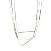 Diva Gioielli Collier et pendentif Ray 20108-005 - Argent 925/1000 | Femme Collier Et Pendentif