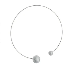 Diva Gioielli Collier et pendentif Eclisse 17333-001 - Argent 925/1000 | Femme Collier Et Pendentif