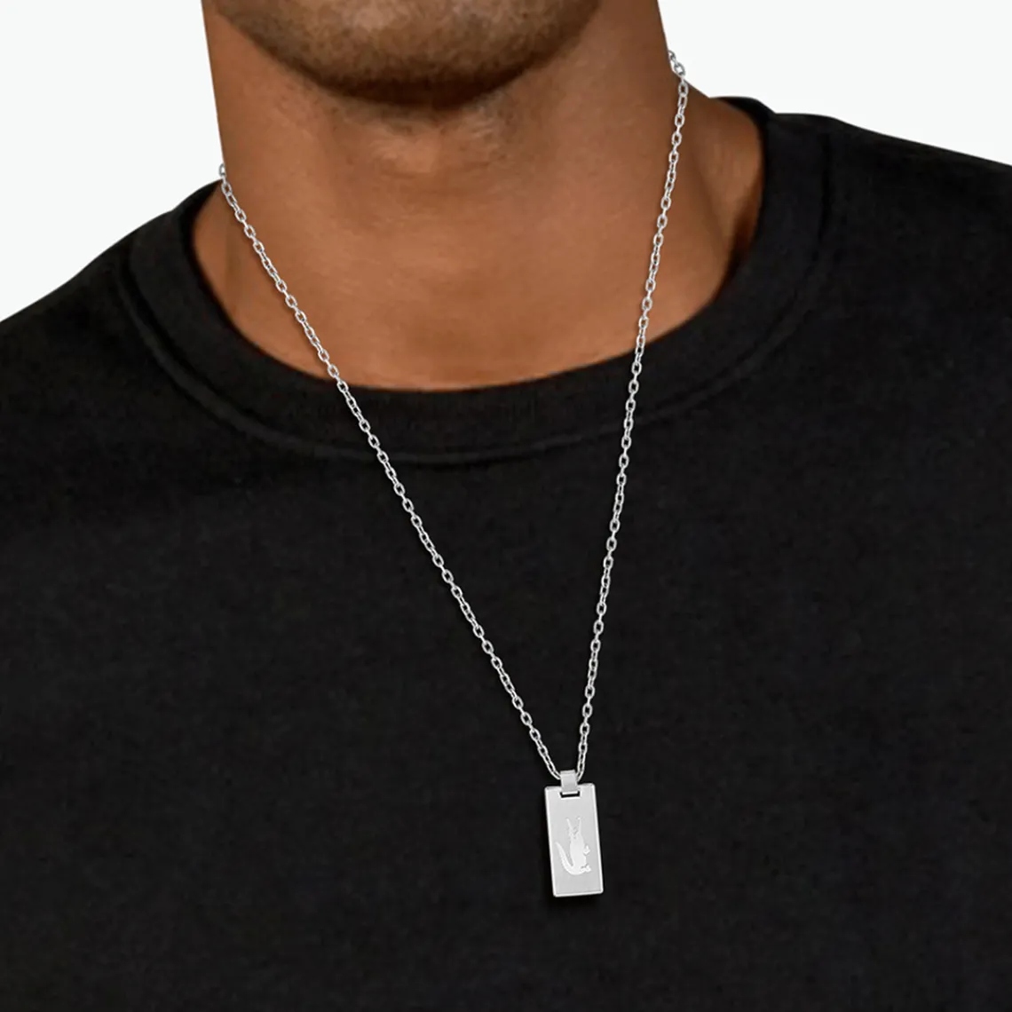 Lacoste Collier et pendentif 2040079 - Collier et pendentif Homme | Homme Colliers Et Pendentifs