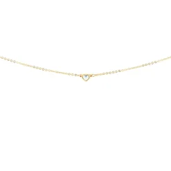 Les Interchangeables Collier et pendentif A59213 - Coeur Doré Femme | Femme Collier Et Pendentif