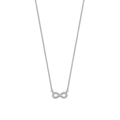Lotus Silver Collier et pendentif LP1859-1/1 - infini mystic Argent Femme | Femme Collier Et Pendentif