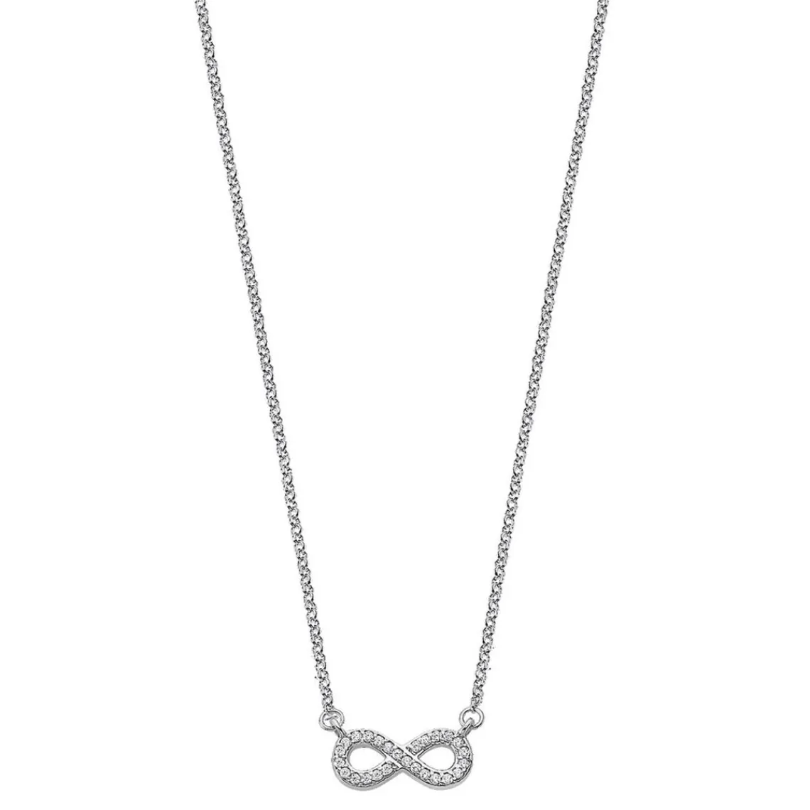 Lotus Silver Collier et pendentif LP1859-1/1 - infini mystic Argent Femme | Femme Collier Et Pendentif