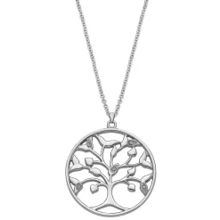 Lotus Style Bijoux Collier et pendentif Lotus Style LS2084-1/1 - rainbow arbre de vie Acier Femme | Femme Collier Et Pendentif