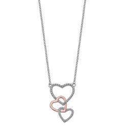 Lotus Silver Collier et pendentif MOMENTS LP1817-1-2 - Collier et pendentif MOMENTS Argent Coeur Femme | Femme Collier Et Pendentif