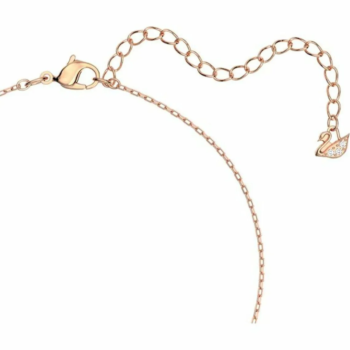 Swarovski Bijoux Collier et pendentif Swarovski 5272364 - Collier et pendentif Cristal Or Rose Femme | Femme Collier Et Pendentif