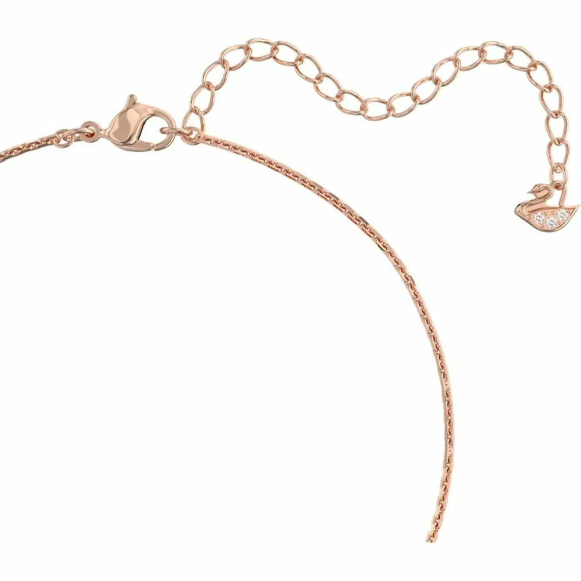 Swarovski Bijoux Collier et pendentif 5419853 - Acier Doré Rose Cristaux Swarovski Femme | Femme Collier Et Pendentif