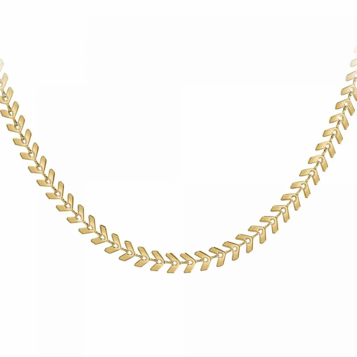 Angèle M Bijoux Collier femme Angèle M - B2881-DORE Acier Doré | Femme Collier Et Pendentif