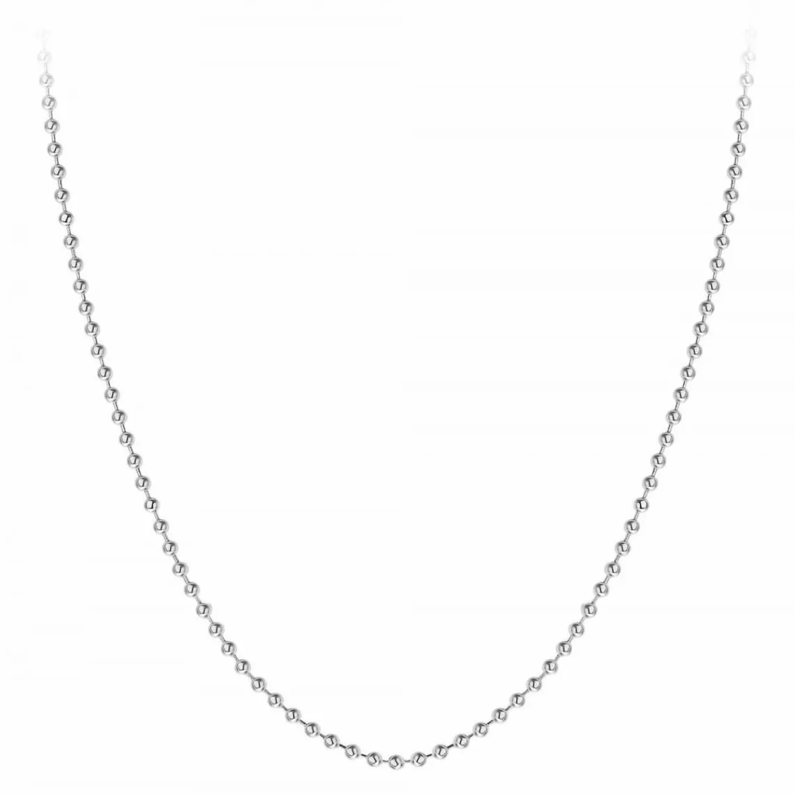 Angèle M Bijoux Collier femme Angèle M B2385-ARGENT - Acier Argent | Femme Collier Et Pendentif