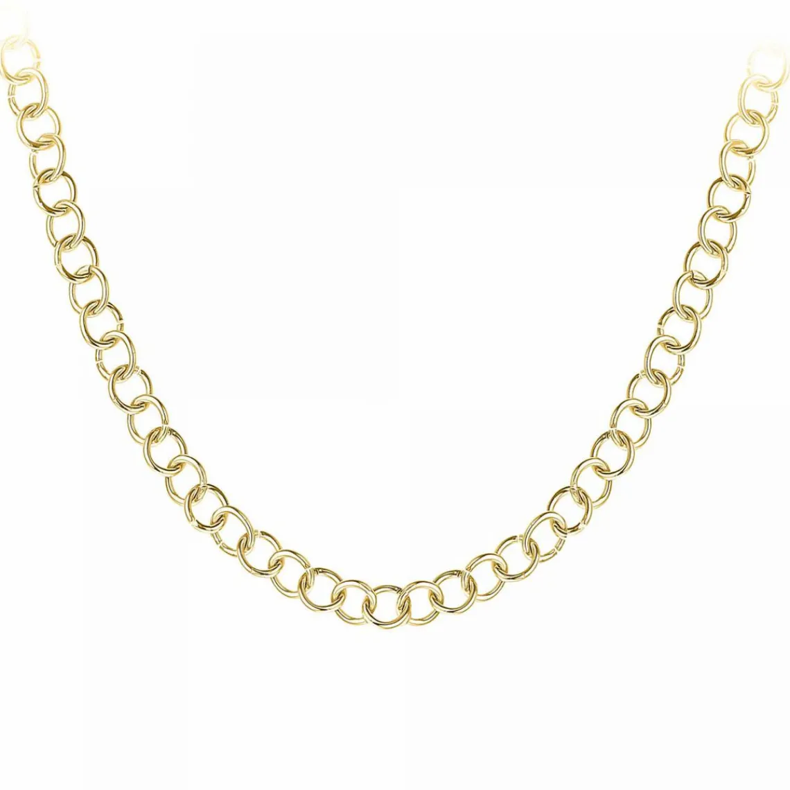 Angèle M Bijoux Collier femme Angèle M B2374-DORE - Acier Doré | Femme Collier Et Pendentif