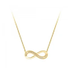 Angèle M Bijoux Collier femme Angèle M B1238-DORE | Femme Collier Et Pendentif