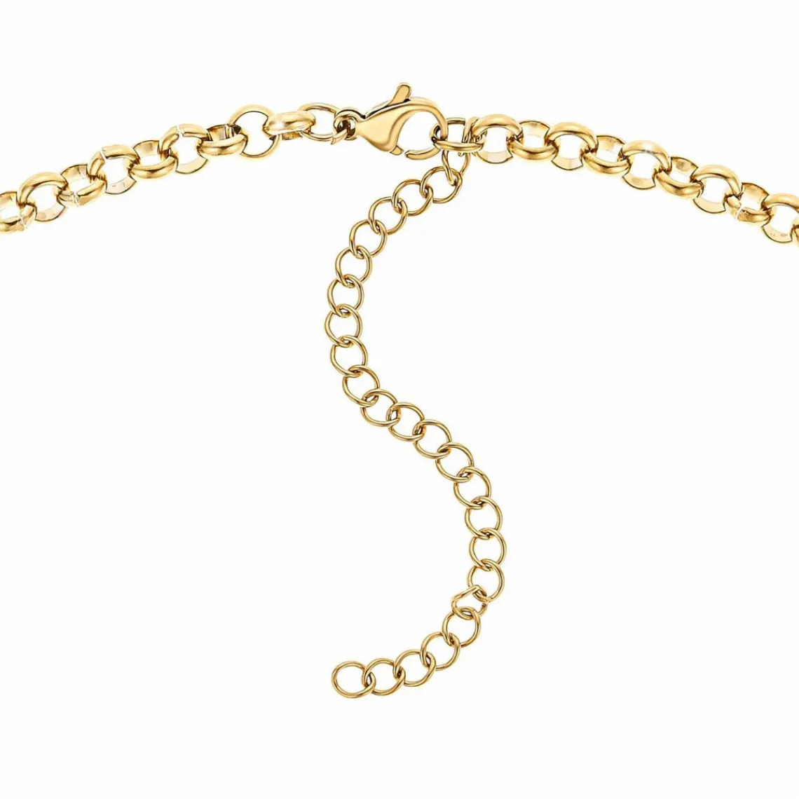 Angèle M Bijoux Collier femme Angèle M B2378-DORE - Acier Doré | Femme Collier Et Pendentif