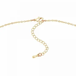 Angèle M Bijoux Collier femme Angèle M B2481-NOIR - Métal Doré | Femme Collier Et Pendentif