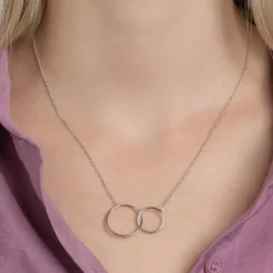 Maison de la Bijouterie Collier femme argent rhodié - WYZZ5U45 | Femme Collier Et Pendentif