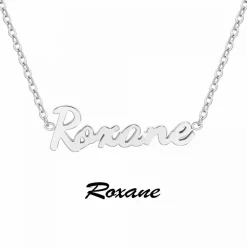 Athème Collier Femme - B2689-ARGENT-ROXANE Acier Argent | Femme Collier Et Pendentif