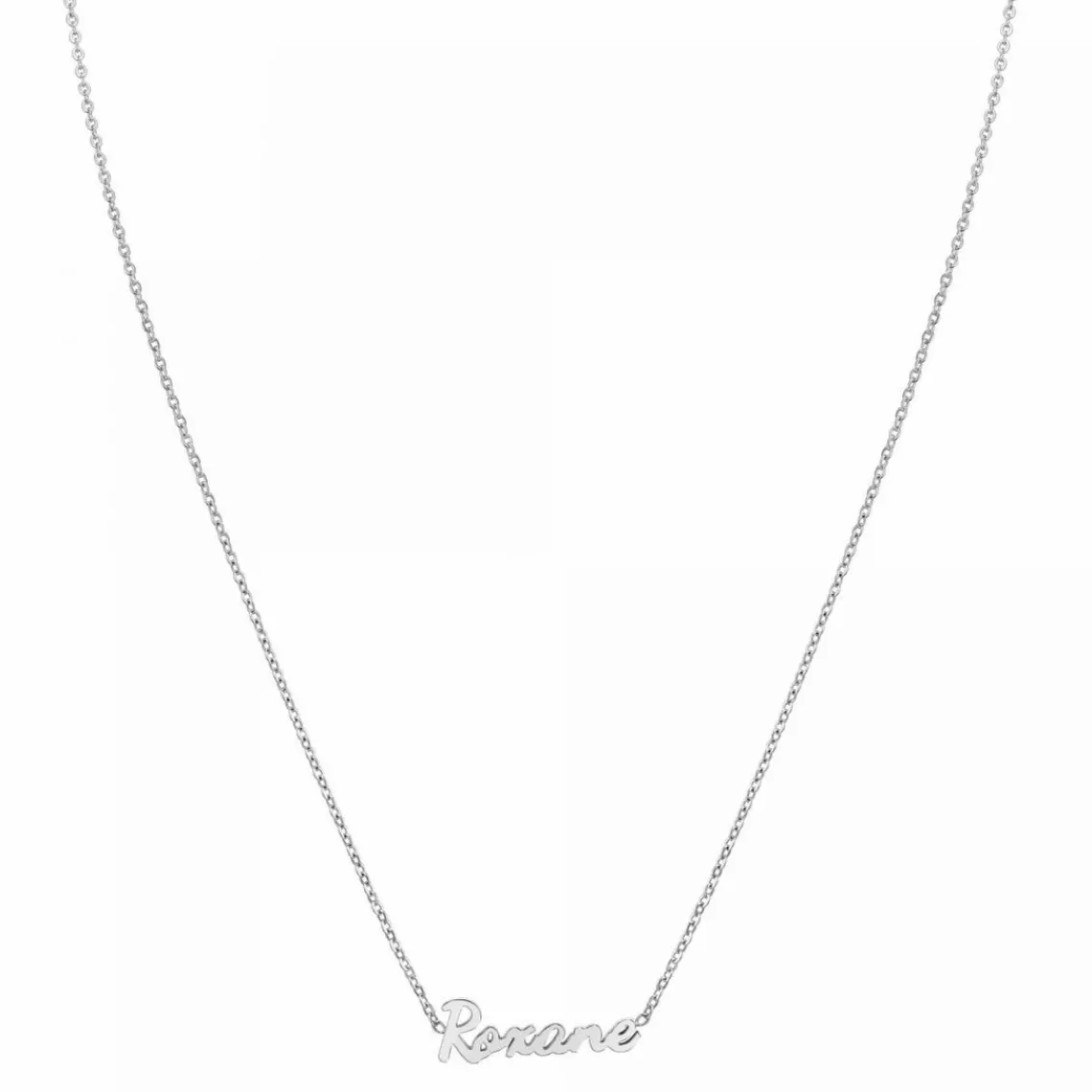 Athème Collier Femme - B2689-ARGENT-ROXANE Acier Argent | Femme Collier Et Pendentif