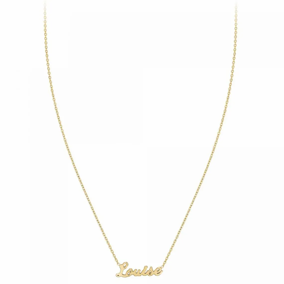 Athème Collier Femme - B2689-DORE-LOUISE Acier Doré | Femme Collier Et Pendentif