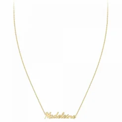 Athème Collier Femme - B2689-DORE-MADELEINE Acier Doré | Femme Collier Et Pendentif