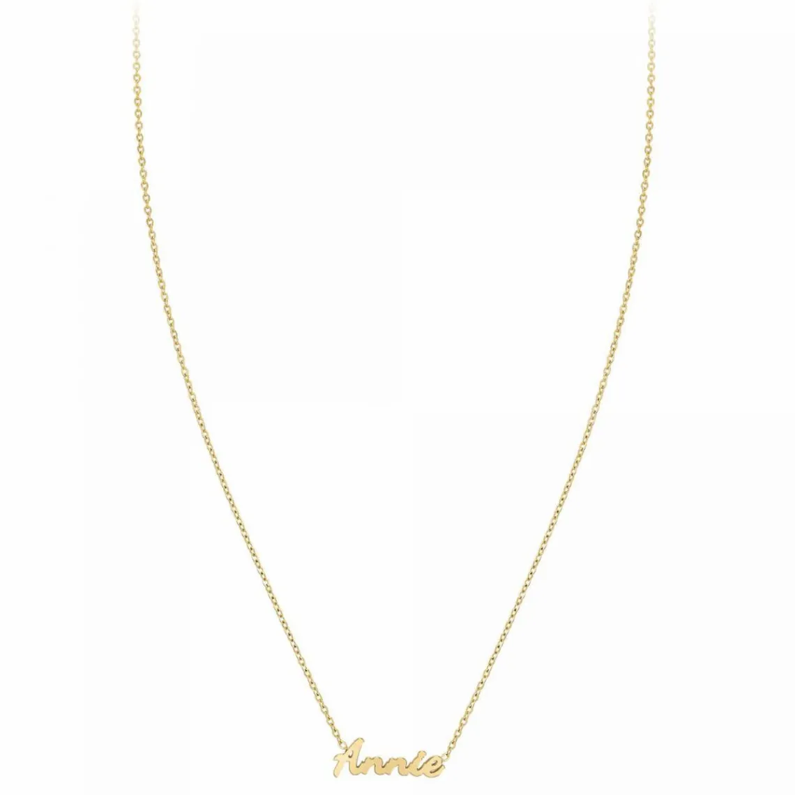 Athème Collier Femme - B2689-DORE-ANNIE Acier Doré | Femme Collier Et Pendentif
