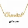 Athème Collier Femme - B2689-DORE-CHANTAL Acier Doré | Femme Collier Et Pendentif