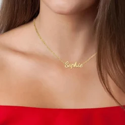 Athème Collier Femme - B2689-DORE-SOPHIE Acier | Femme Collier Et Pendentif