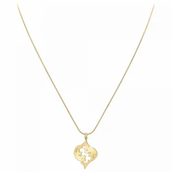 Athème Collier Femme - B2427-POISSON Acier Doré | Femme Collier Et Pendentif