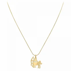 Athème Collier Femme - B2427-SAGITTAIRE Acier Doré | Femme Collier Et Pendentif