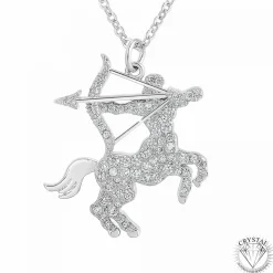 Athème Collier Femme - B2425-SAGITTAIRE Métal Argent | Femme Collier Et Pendentif